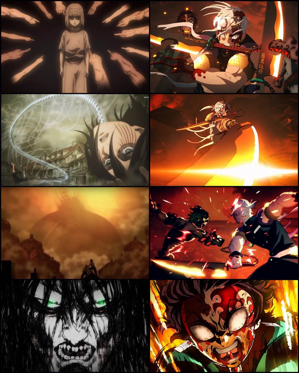 C’était il y a 3 ans, on avait un épisode de Shingeki No Kyojin Saison Finale et de Demon Slayer Saison 3 chaque dimanche. 

Le niveau était très élevé. 🥺