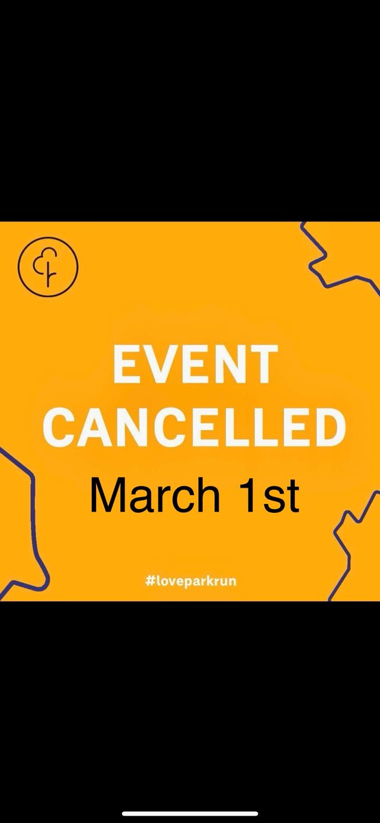 Advance notice that there will be no Cardiff parkrun next week, due to the St David’s Day run using Bute Park &amp; Pontcanna Fields, we’ll be back on March 8th. Please help spread the word