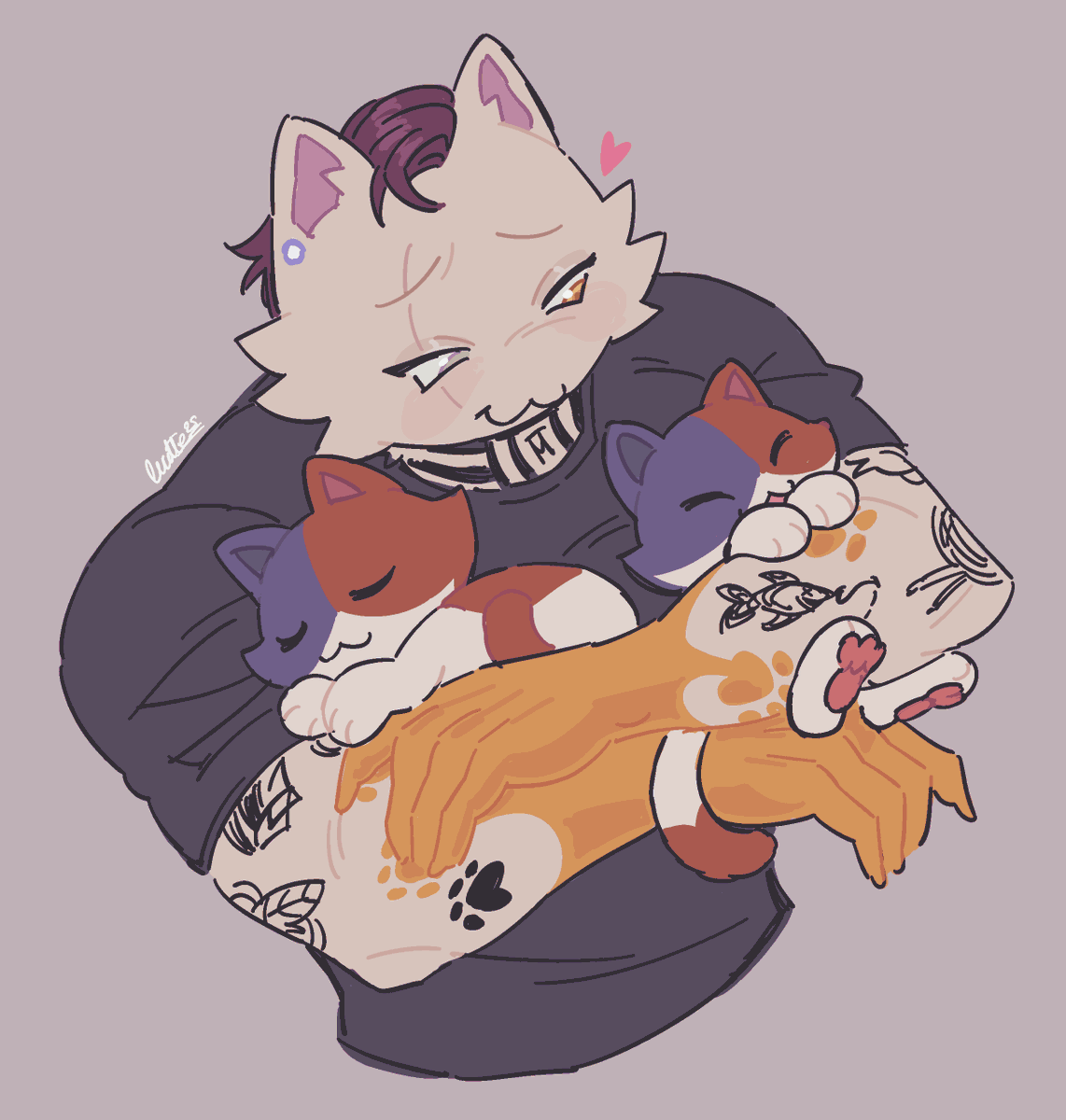 _luckiecharms_'s tweet image. i just know he woud be good with kids 🐱💕

#fortnite #fortniteart #FortniteLAWLESS #meowdas