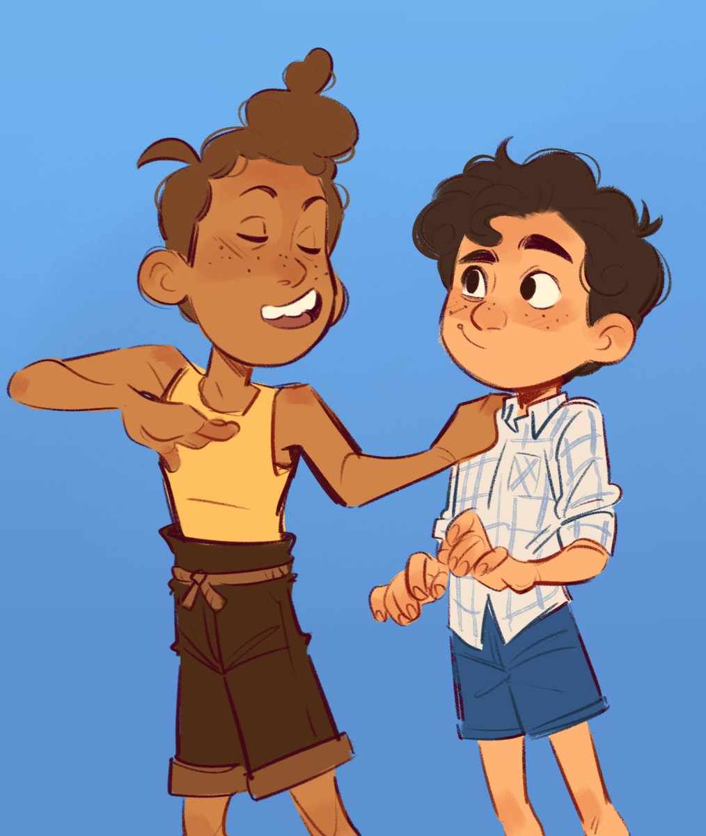 I feel like I always draw them in the same pose…