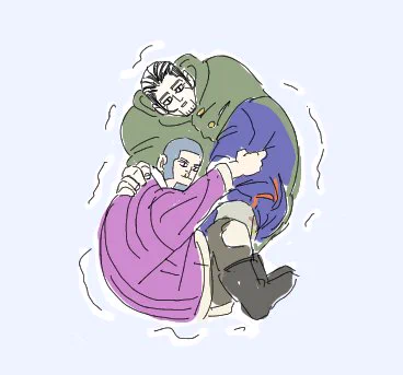 身を寄せ合う白i尾 
