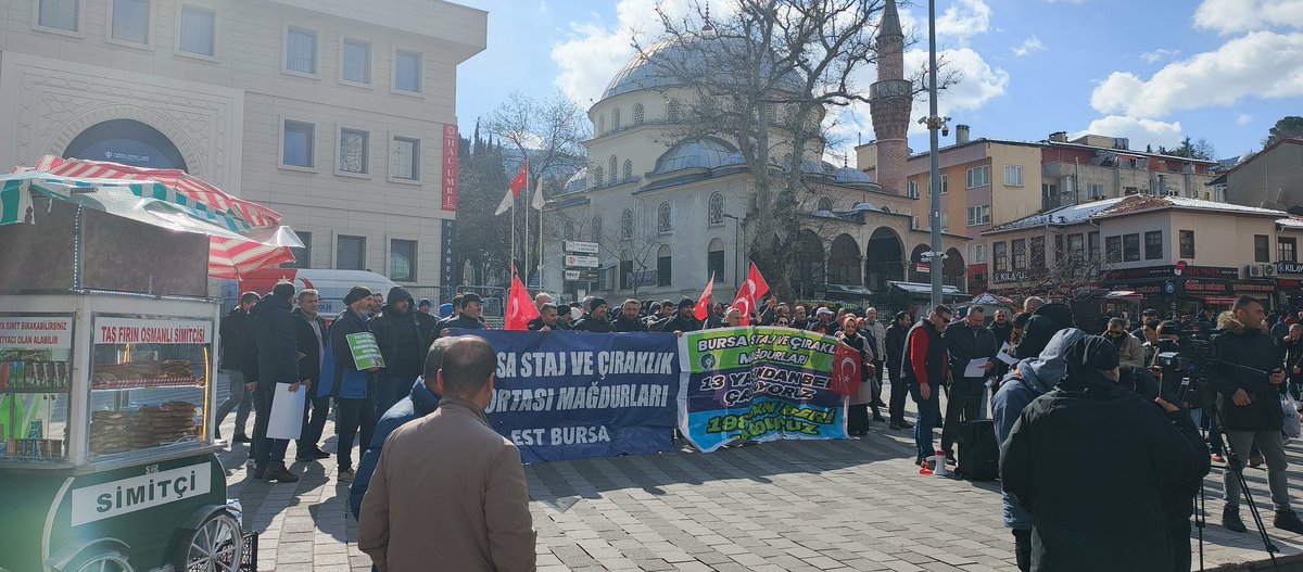 bursastajder's tweet photo. Bursa BASIN Açıklamasına DEVAM EDİYOR ‼️

HAK HUKUK ADALET.. 

23 Şubat 
#StajyerÇırak14ildenHaykıracak https://t.co/B6mzgEBmJQ