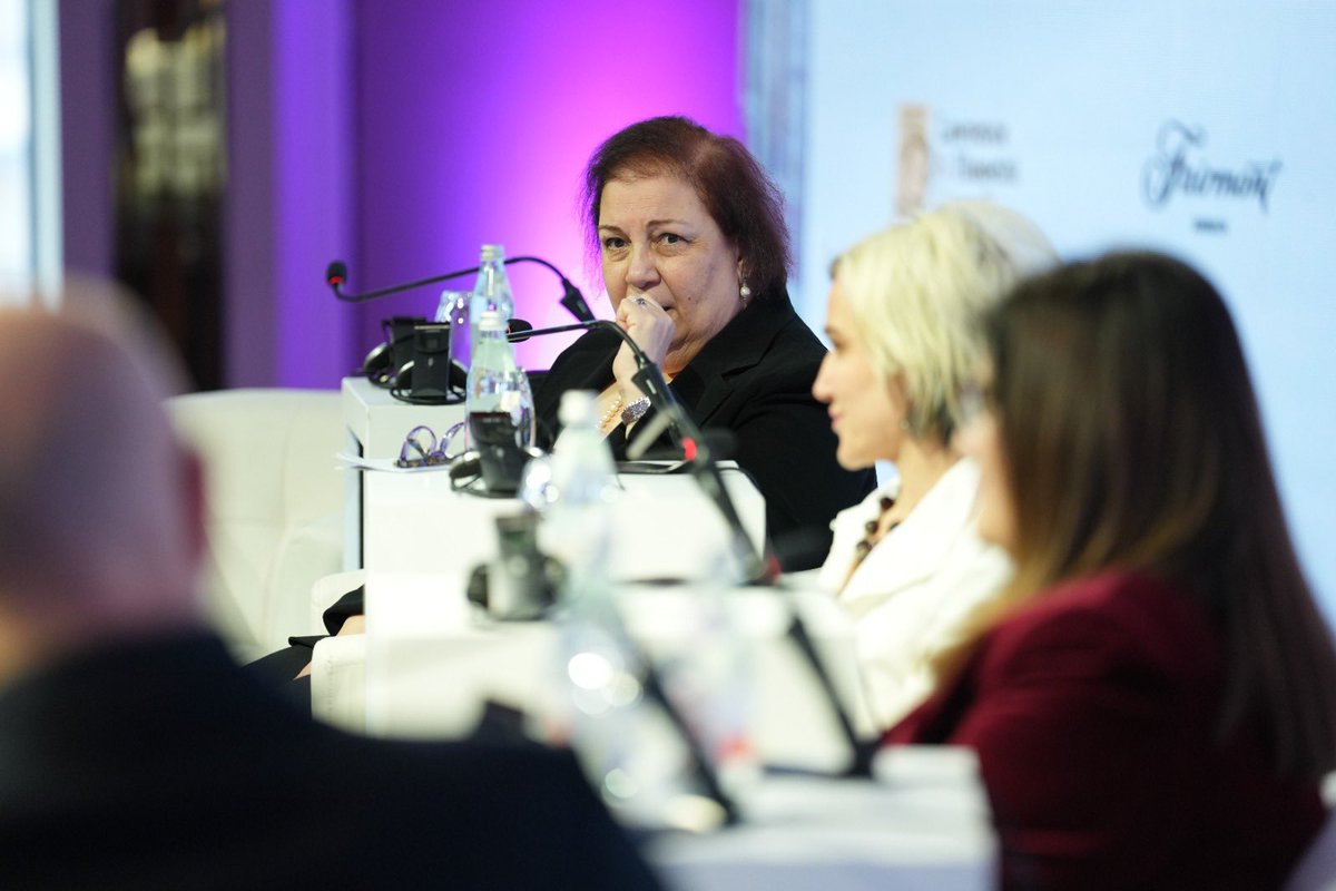 Participated today in a panel organized by #WOFL2025 about women and children in Gaza organized by <a href="/MCFMI/">MayChidiacFoundation</a>. Inspiring panel of committed women focusing on Women on the Frontlines