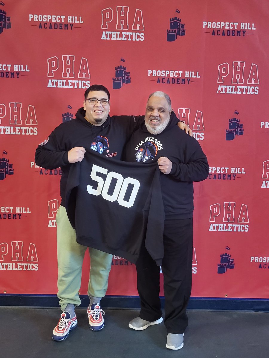 Shoutout Coach Brian Harris from PHA Girls Varsity on his 500th WIN‼️... From the days at Arlington Catholic to Somerville High (which the sign from Fleetcenter Trip still on McGrath hwy) to his 12th year at PHA👊🔥‼️

<a href="/BGlobeSports/">Boston Globe Sports</a> <a href="/BostonHeraldHS/">Danny Ventura</a> <a href="/PHACharter/">ProspectHillAcademy</a>  <a href="/MerchenaryWear/">MerchenaryApparel</a>