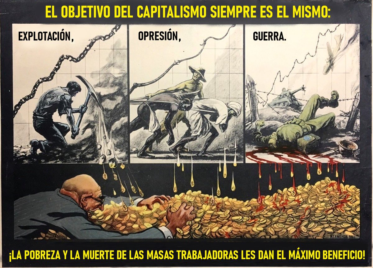 DaniMayakovski's tweet photo. "El capitalismo mata y enseña a matar. En la sangre de los terrores fascistas y en la sangre de las guerras está su inyección con la que mantiene su existencia. Requiere más y más inyecciones, como un adicto a la morfina que debe aumentar la dosis para no morir."  

Julius Fučík, nació un 23 de febrero de 1903, un militante comunista checoslovaco y comprometido periodista que dio su vida literalmente denunciando al nazismo desde la clandestinidad.