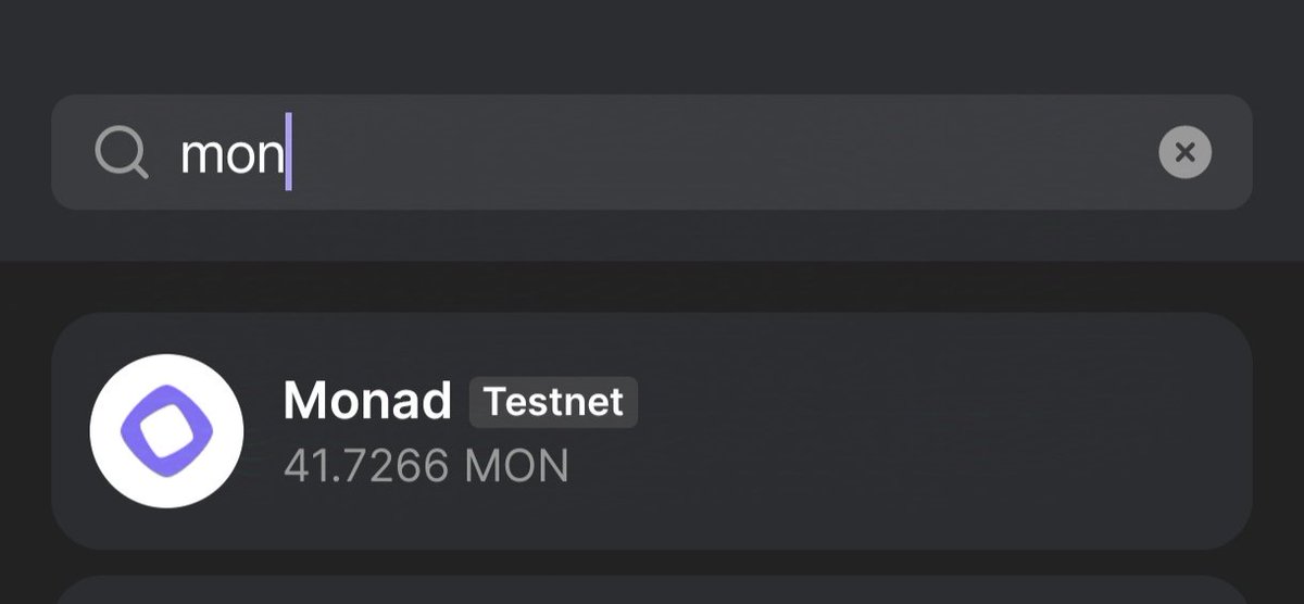 oofwear's tweet photo. I have only 40 $MON
drop your address if you don't have any $mon
I'll send you some faucet https://t.co/oAY0hwMMfL