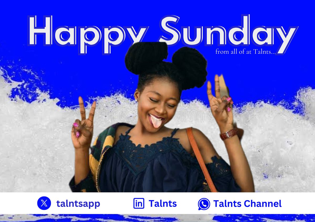 Happy Sunday Talents 🏆

We wish you a joyful Sunday filled with joy and happiness. 

We will like to know

How do you plan to spend your Sunday? 

▪️Hang-out with friends? 
▪️Stay back home and sleep?
▪️Cook and plan for the week ahead?

linkedin.com/posts/talntsap…
