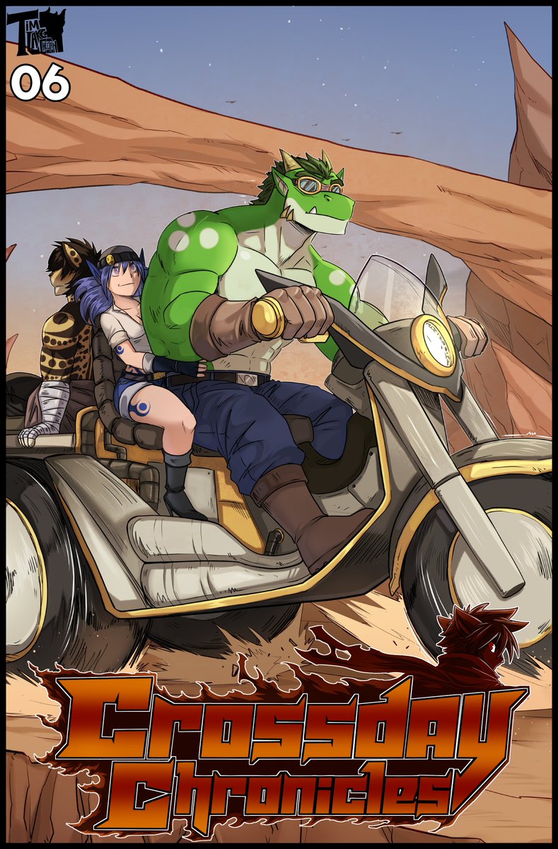 The last two covers of the last chapters of Crossday.
What will be next?

Read all 6 chapters via the webtoon:
webtoons.com/en/canvas/cros…