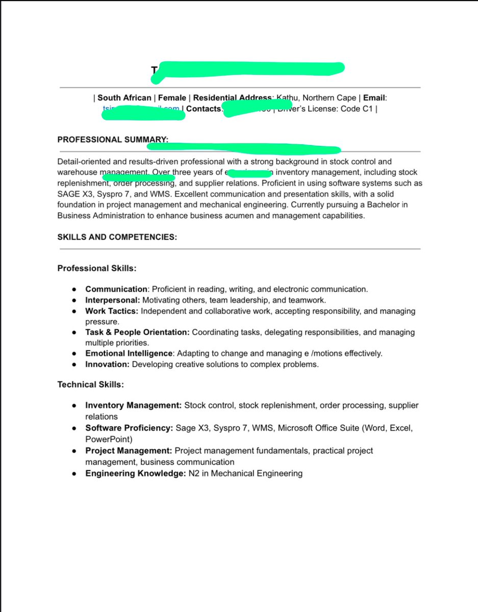TheeCryptoGuy's tweet photo. Our CV Revamping Services..

Before and After..🔥🔥 https://t.co/RN6oy7Iix7