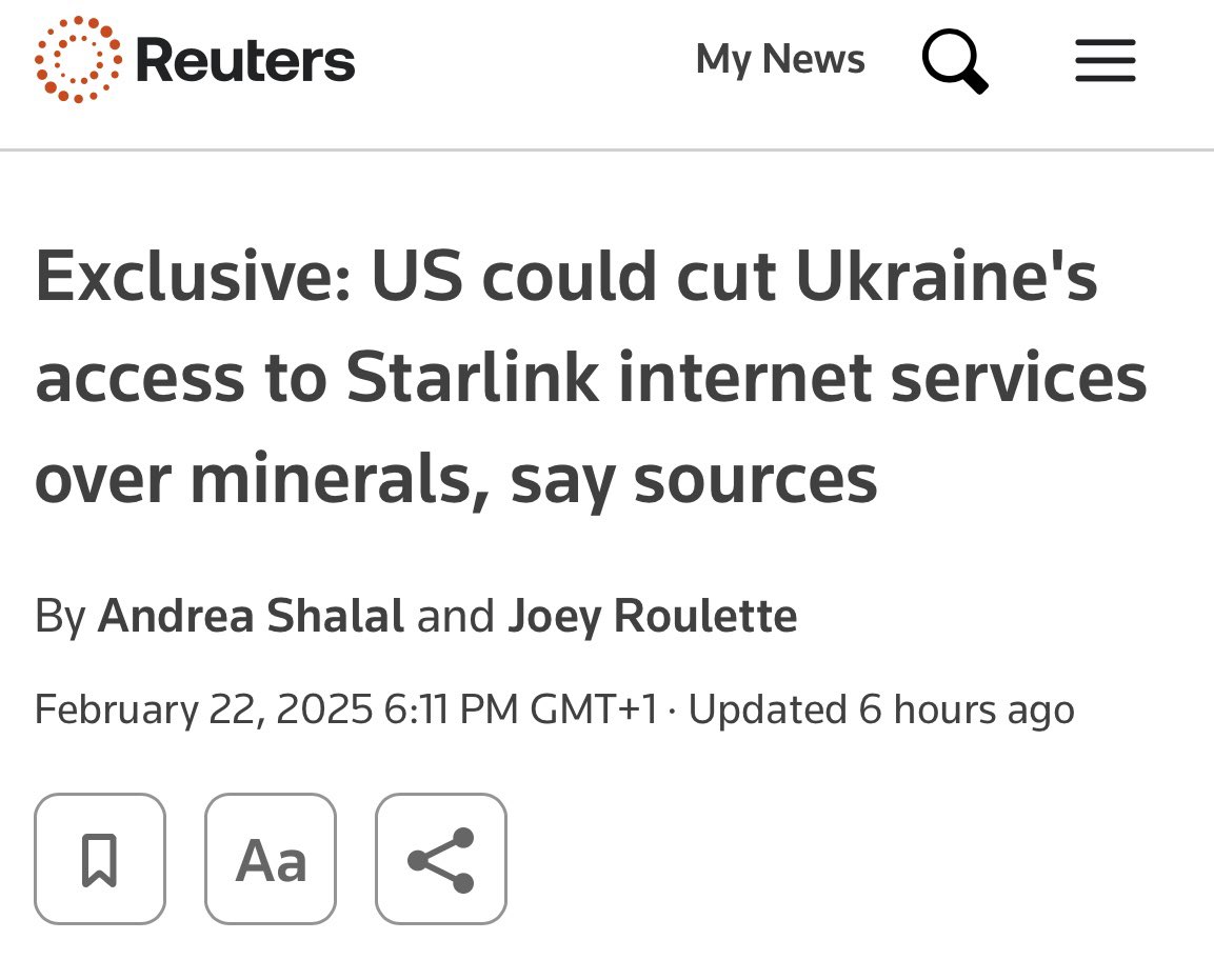 Starlink sichert der ukrainischen Armee die Informationsüberlegenheit. Diese trägt maßgeblich dazu bei, die numerische Überlegenheit der russischen Armee zu kompensieren. #Starlink ist damit das wichtigste militärische Asset der Ukraine.🧵