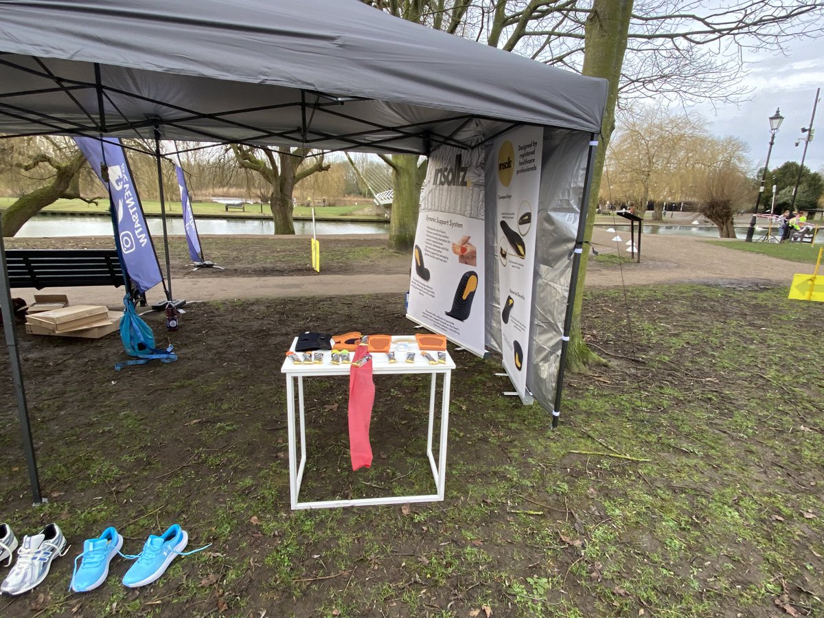 insollz's tweet photo. We are at the Bedford 1/2 marathon and 10k today with ATW Events. If your around and would like a free foot health assessment or want some advice with painful feet or orthotics come and say hi! https://t.co/VtwY8Gm4jY