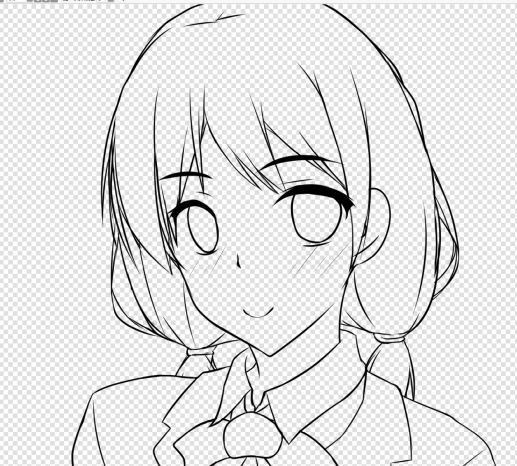 気分転換に差分用の表情線画をカキカキして分をアップし忘れていたので上げておくのねん〆('ー`)b 