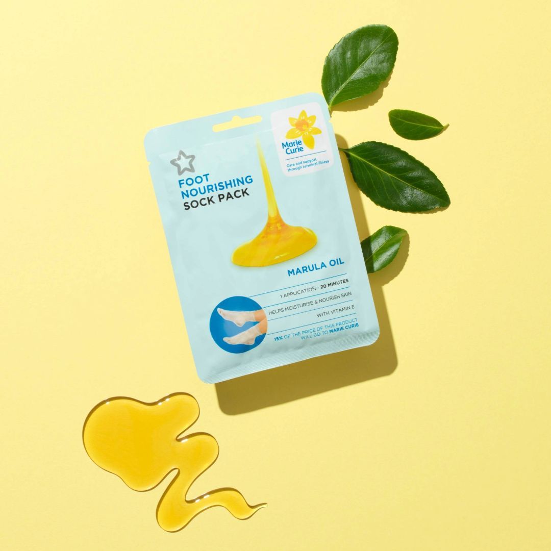 The Superdrug Marula Oil Foot Sock Pack helps to moisturise and nourish feet ✨ 

3 for 2 on selected Foot Masks when you shop now 💗🛍️ buff.ly/430Py2u