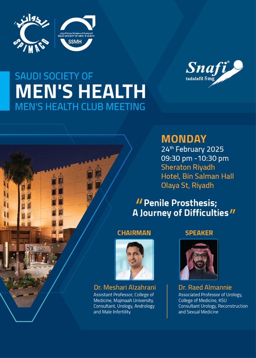 Saudi Society of Men's Health tweet media