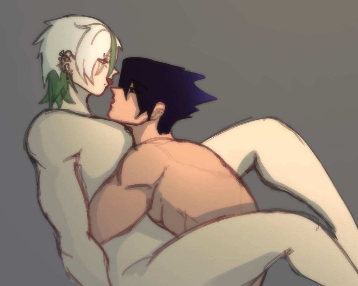Eblansyk's tweet photo. Actually, the art was meant for Kuniness because my Love asked me to, but I don't think anyone else will like it, lmao https://t.co/ka96nyUJ19