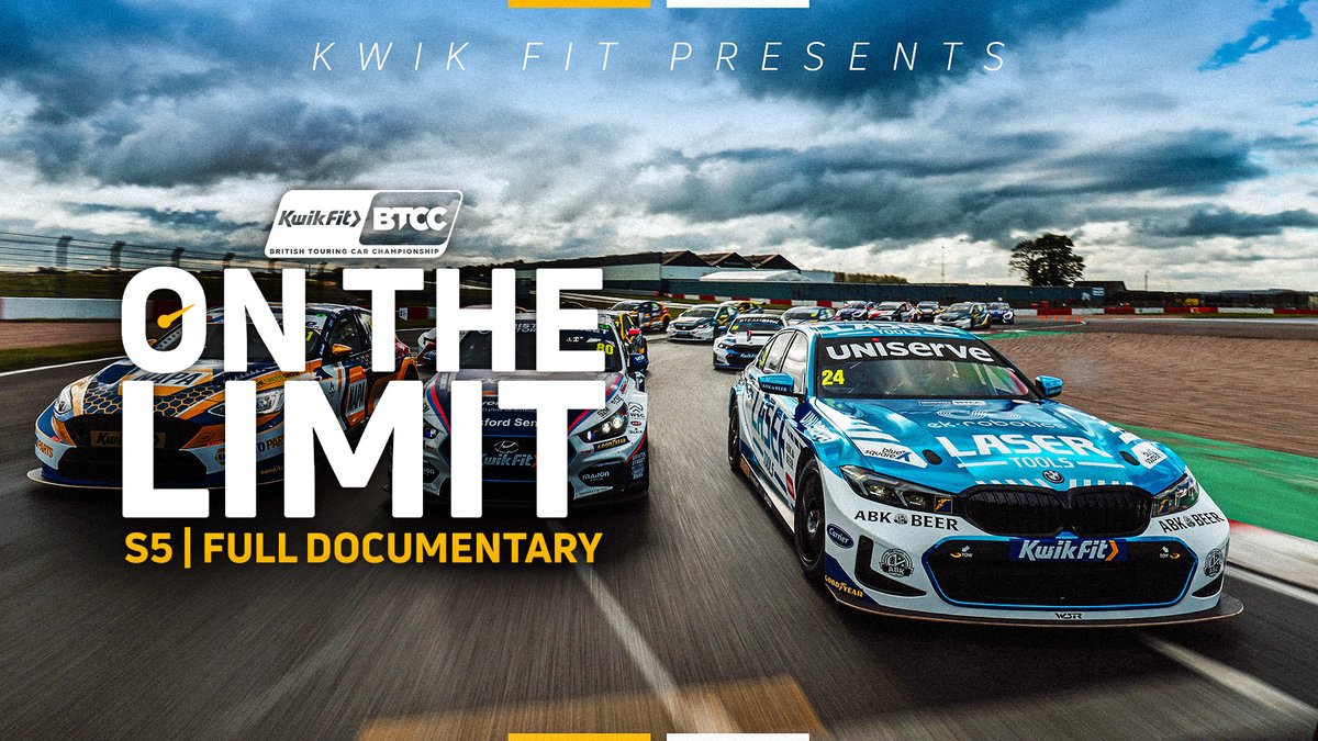 Kwik_Fit's tweet photo. From pre-season prep to the final showdown, capture every twist, turn, and triumph of the 2024 BTCC season. π
Buckle up for On The Limit Season 5 in full π https://t.co/lWKQurldvb
#kwikfitbtcc #btcc #kwikfit #onthelimit #onthelimits5 @BTCC https://t.co/9tQKzamQaM