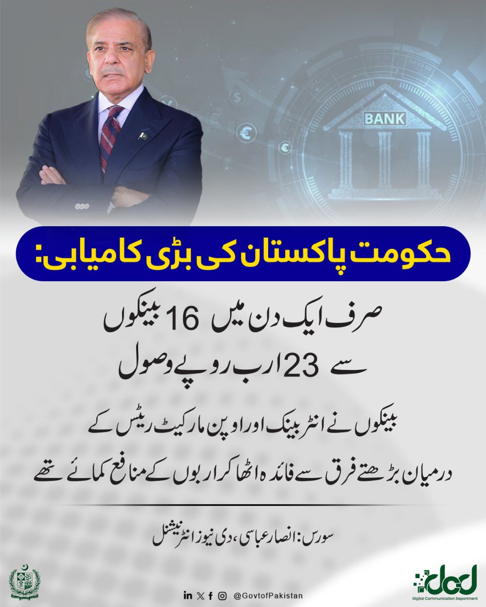 Government of Pakistan tweet media