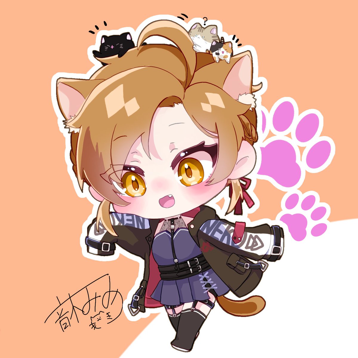 こういう感じのイラスト、お姿借りてかいていいよー!っていうライバーさんいらっしゃりますか?🥺