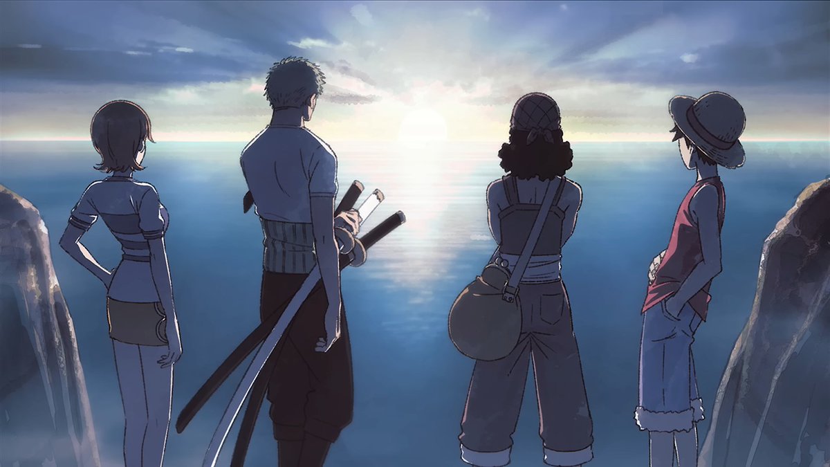 sakugacontent's tweet photo. Concept art for The One Piece remake by Wit studio https://t.co/RRdk7kK01A