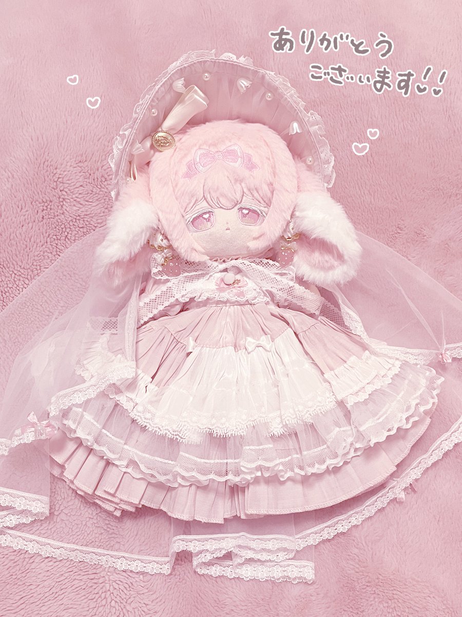 ⋆ M ⋆さま(<a href="/______miu__/">⋆ M ⋆</a>)のGOにて슈가 스위티(シュガースイーティー)ちゃんお迎えさせていただきました！！🎀
GO参加希望出した当時、まだ1人も無ぬいちゃんお迎えできていなかったにも関わらず、抽選に当たりお迎えできる権利いただけて本当に嬉しかったです…！
大切にさせていただきます🩷🩷