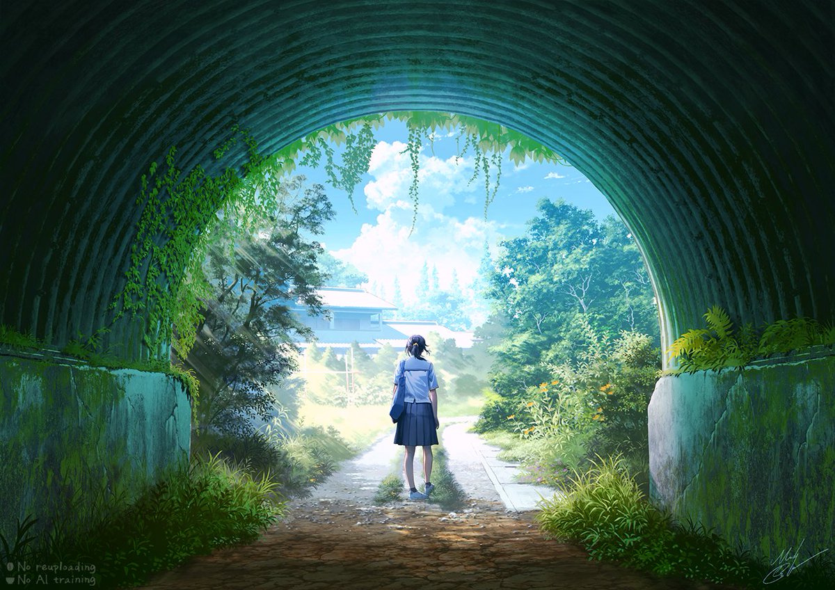 四季の風景絵 「 春 夏 秋 冬 」