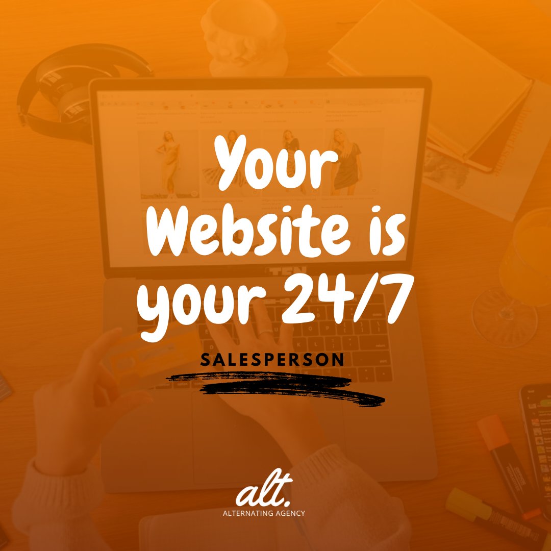 Your website is your24/7 salesperson.

#WebDesignTips #WebsiteDesign #WebDesign #WebsiteMaintenance #WebsiteEnhancements #WebsiteSupport #WordPressWebsite #WebsiteConversion #WebsiteCarePlan #webdesigner #webdeveloper #webdevelopment