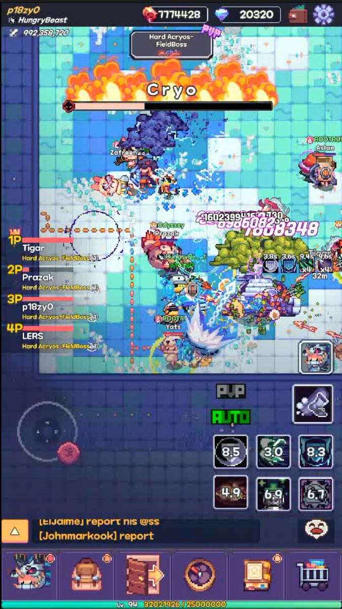 plbzyo's tweet photo. @PixelHeroesMMO 0x8A7dd26cCCCEe9a45a65c48F8600123703b36885
Reason~
1. FUN! Most active mmo in crypto game I have seen ever
2. Update always big, within short period
3. Really can enjoy the game with ppl "AS A MMORPG"

First take hard Cryo with top guilds in PVP server!! https://t.co/qYTBZTKv7m