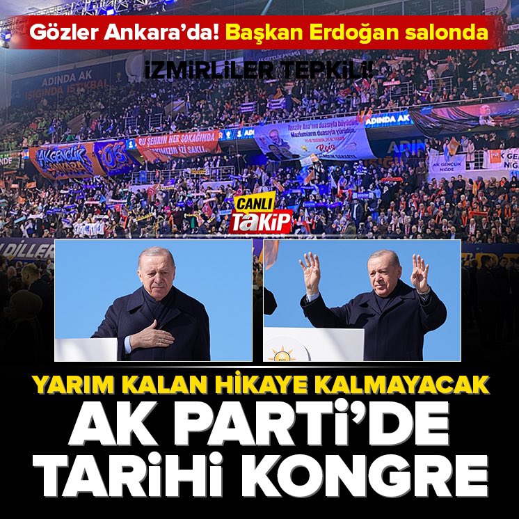 Büyük kongre büyük gün büyük teşkilat durmak yok yola devam