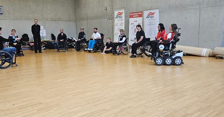 Today, the first day of our Austrian Para Dance Sport Days is started✌️❤️😊
#paradancesportaustria #sportunionsalzburg #SportLandSalzburg