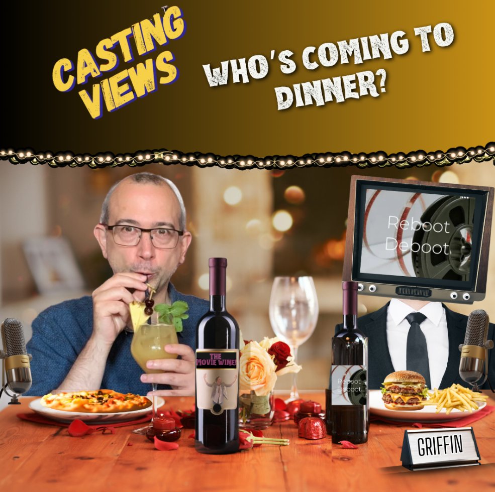 Casting Views (@castingviews) on Twitter photo 🚨New ep🚨
It's dinner party time and for this episode I'm joined by the awesome Griffin of <a href="/RebootDebootPod/">RebootDeboot</a> !
Tune in to find out what he'd serve and who'd be joining us.
linktr.ee/CastingViews 🚨New ep🚨
It's dinner party time and for this episode I'm joined by the awesome Griffin of <a href="/RebootDebootPod/">RebootDeboot</a> !
Tune in to find out what he'd serve and who'd be joining us.
linktr.ee/CastingViews