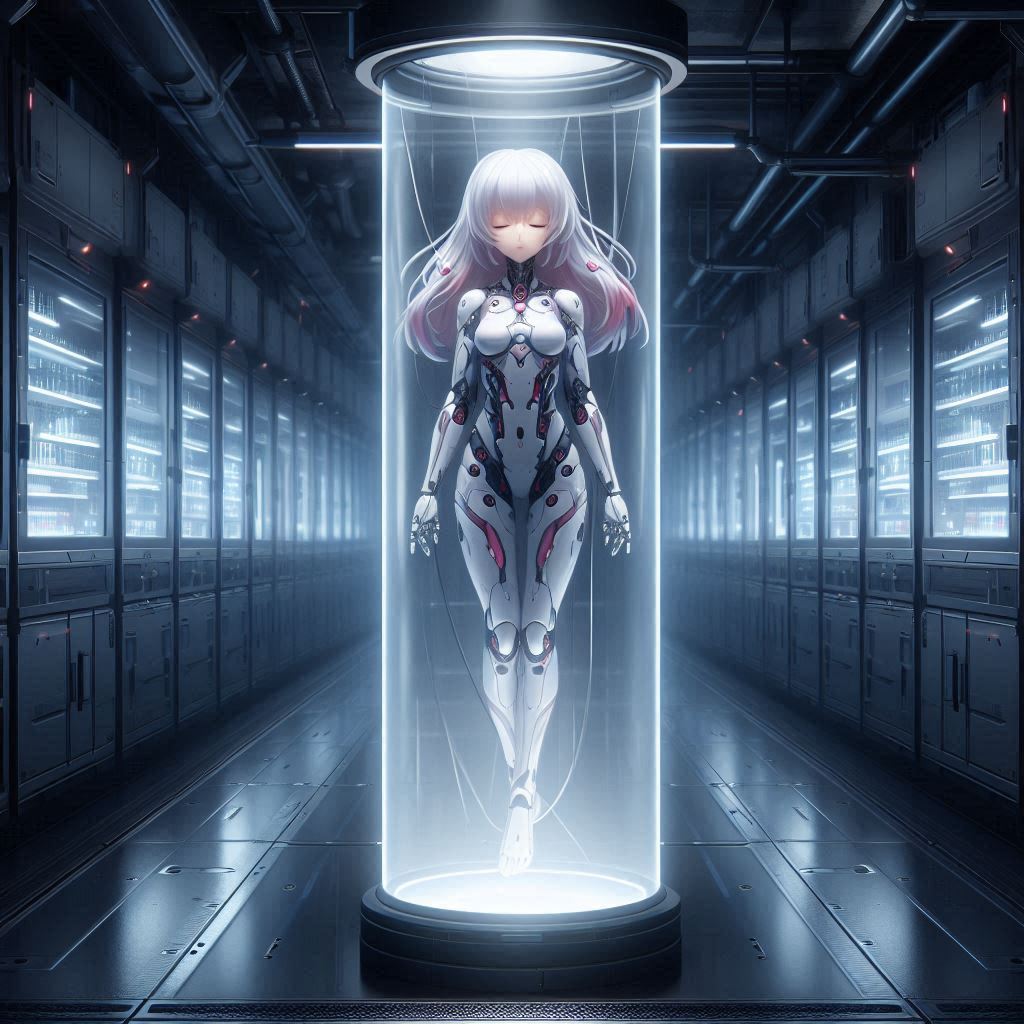 Day 27 update:
Internal frame integrity restored.
Chassis completed.
Physical characteristics restored.
Beginning  motor function restoration and enhancements.