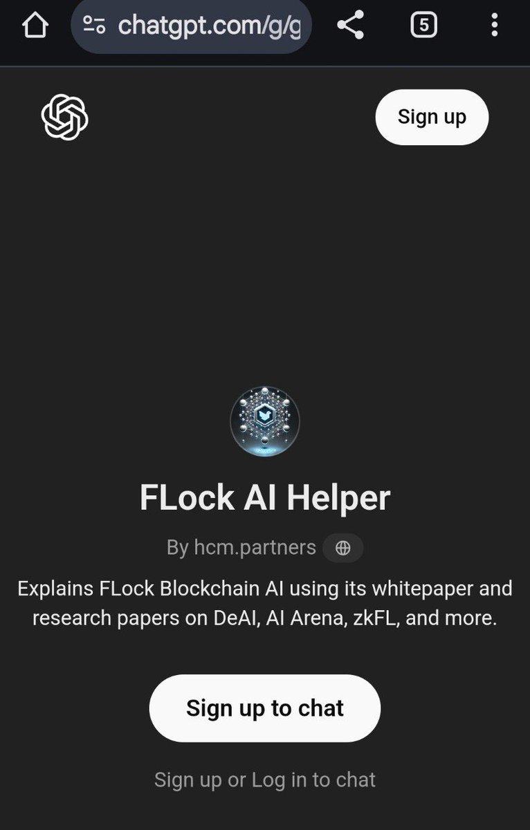 HungNgu76442123's tweet photo. https://t.co/wy4juXnFA2 (#Kooltek68 validator) has trained a dedicated #ChatGPT for $FLock, @flock_fnd @flock_io
@0x7SUN @vatsalshah01
@YifanX
You now can ask anything related to https://t.co/Z0OUoXpJsz, a #decentralizedAI project, on this ChatGPT.
Credit to @pikaworm
Happy Flock GPT 😍🪷🌸
https://t.co/5TWhUQWnPt