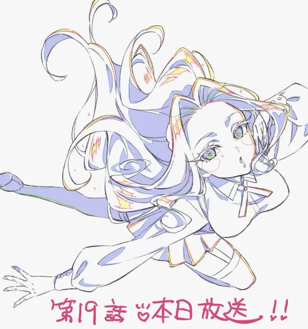 100カノ19話本日放送です!! 