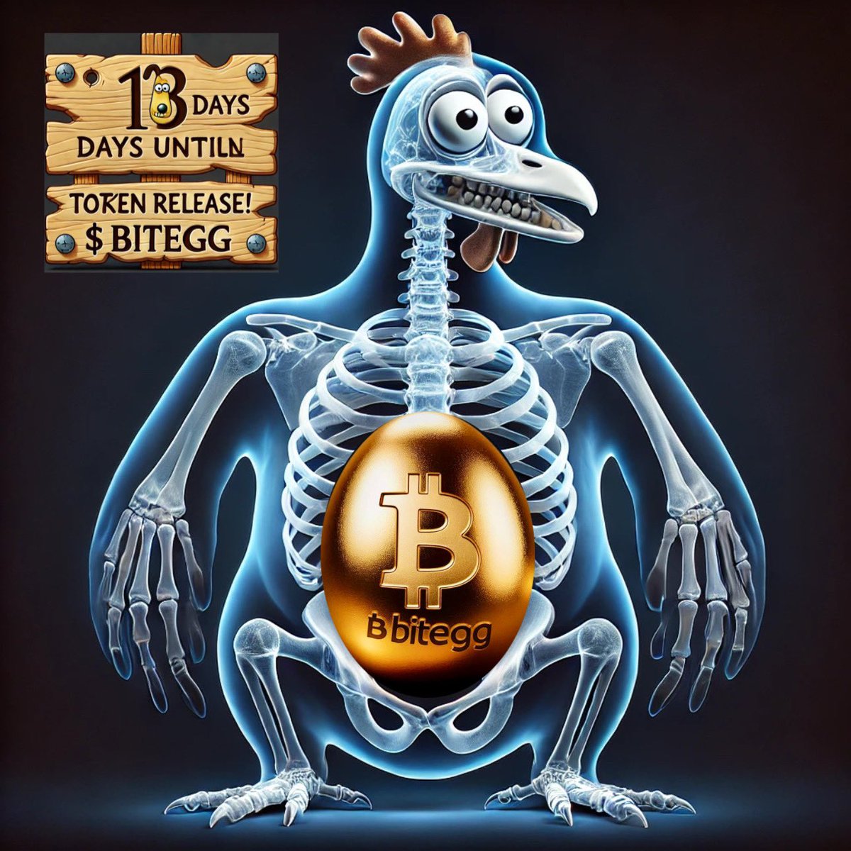 BitEggOfficial's tweet photo. Day 13 Countdown:
13 days until the BiteEgg token release.
Something egg-straordinary is about to hatch!
Drop your Solana DeFi address below for an Easter Egg surprise!
$bitegg #crypto #DeFi #TokenRelease #DigitalAssets https://t.co/Nge0XdCv2Y