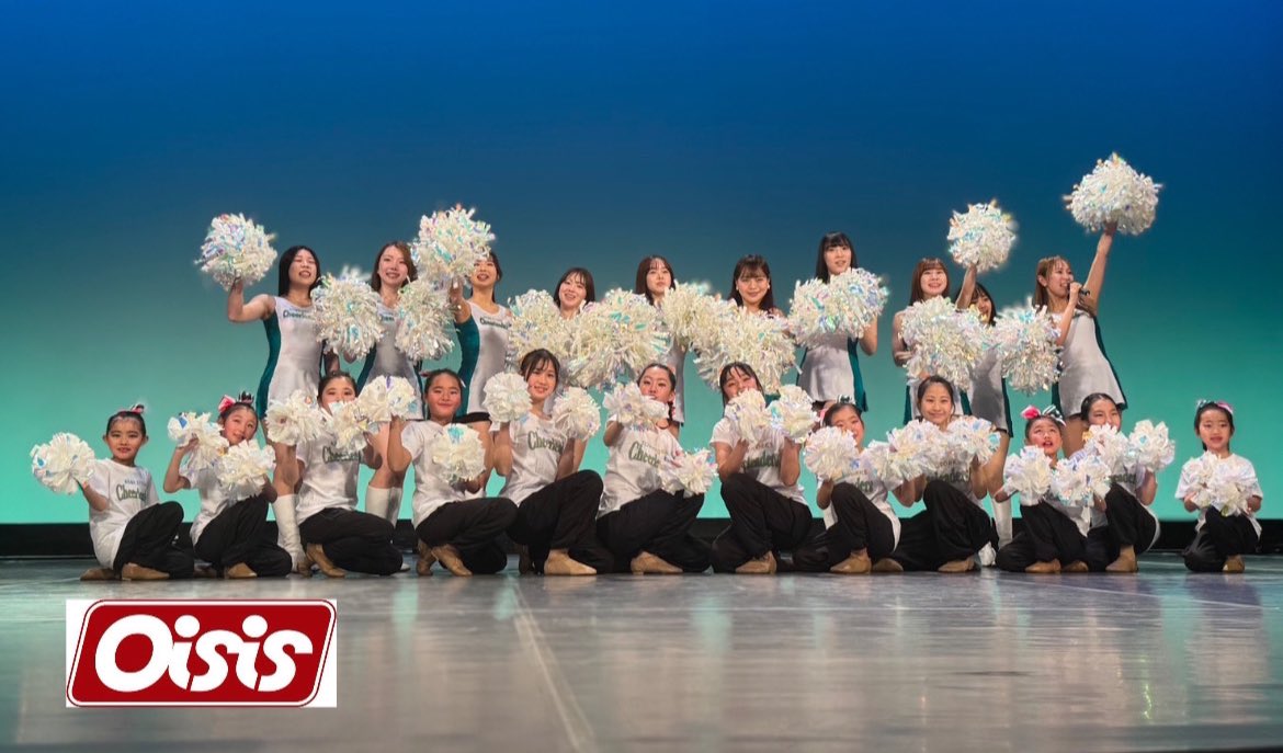STORKS_CHEERS's tweet photo. #株式会社オイシス presents
"STORKS CHEERSCHOOL FESTIVAL 2025" にストチアも出演させていただきました！
⁡
子ども達のパワフルなパフォーマンスが
とても素晴らしかったです✨
⁡
#オイシス 様ありがとうございました！
⁡
#神戸ストークス
#ストークスチアリーダーズ #神戸ストークスチアスクール https://t.co/I2bt0mLHTz