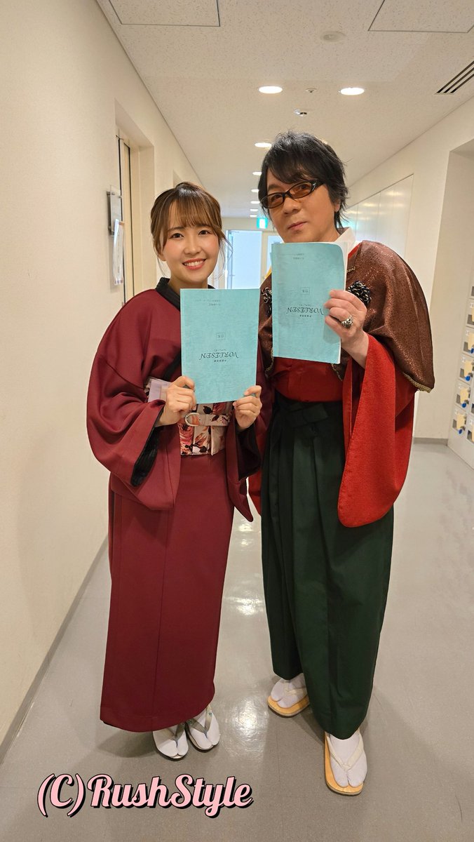 RUSHSTYLE_J's tweet photo. ✨️兵庫県伊丹市、東リ いたみホール 大ホールで開催された、
『声優朗読劇 #フォアレーゼン ～荒木村重伝 離反～』に、
#速水奨 #中村カンナ が出演いたしました。

ご来場頂いた皆様、ありがとうございました😊 https://t.co/DGPs1yv3zC