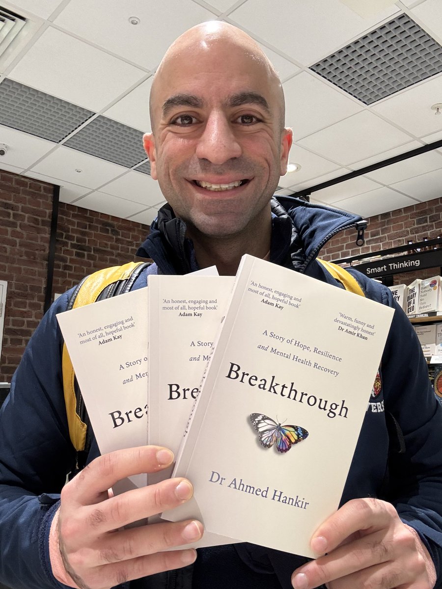 When I arrived in the UK from Lebanon at the age of 17 I worked in a van selling kebabs for a living. A customer asked rather condescendingly if I could speak English. Today, I’m at London Gatwick Airport &amp; there copies of my book Breakthrough in <a href="/WHSmith/">WHSmith</a>. NEVER stop believing.