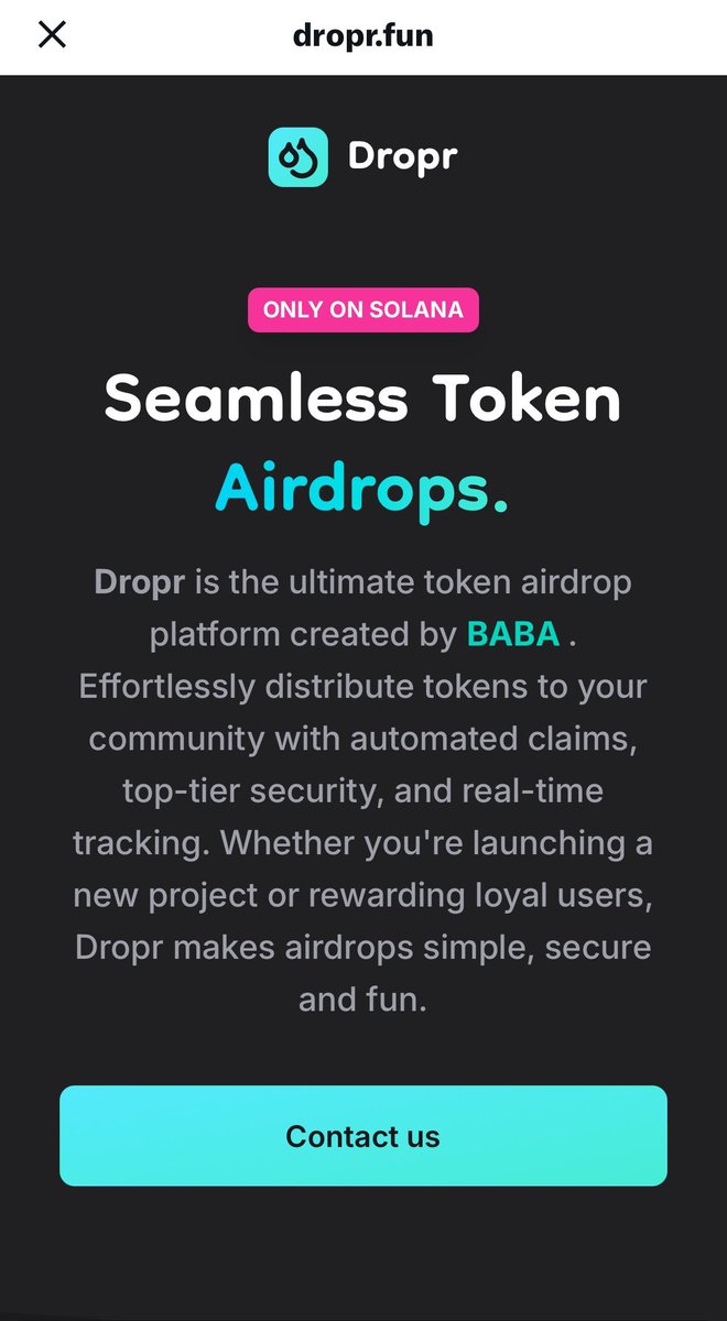 BaBadaddan's tweet photo. @rovercrc Dropr affordable, safe and fun !
#NoLock #staking
@DroprFun https://t.co/HSLIY2J3zK