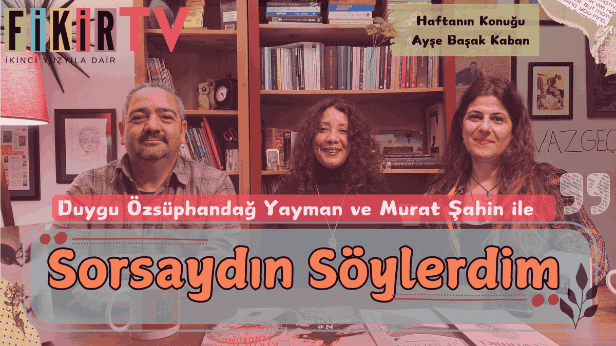 Sorsaydın Söylerdim | Ayşe Başak Kaban

13.00'dan itibaren yayında...

youtube.com/watch?v=M5NJ1L…