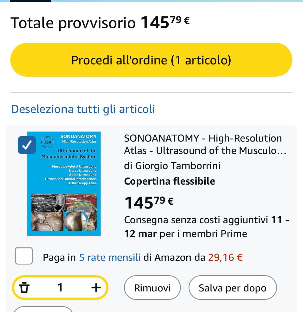 mbecciomd's tweet image. Just bought on amazon
Sonoanatomy book by the MSK ultrasound master @Rheumatology