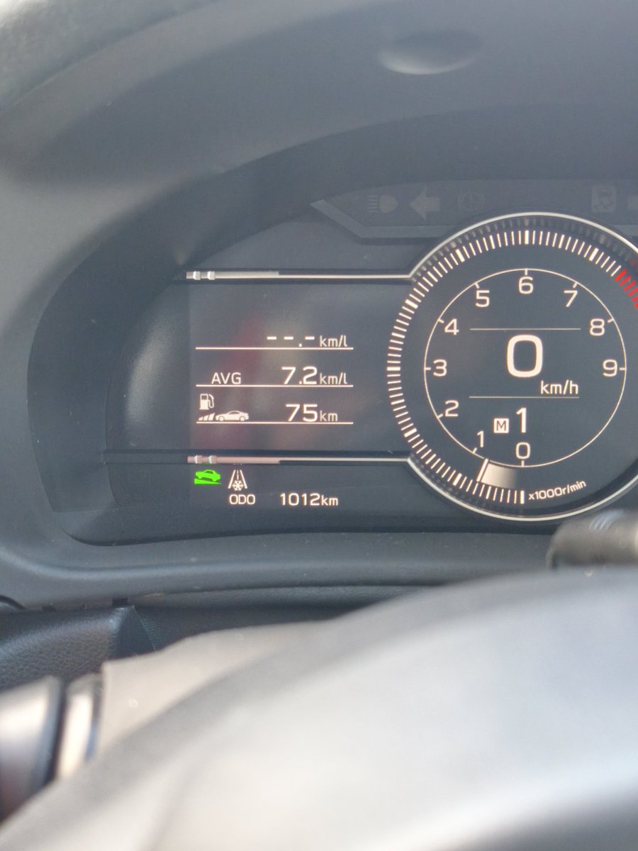 2ヶ月でようやく1000キロ超えたので、慣らしを終えてエンジンオイル交換しました。
ようやく全開で走れます＼(^o^)／

#GR86