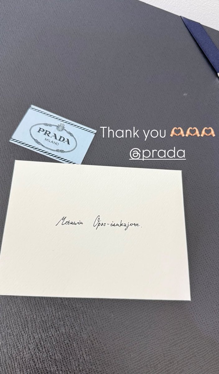 IGS winmetawin update 

Thank you <a href="/Prada/">PRADA</a> 

WIN THE 26TH CHAPTER

#WishesWinWith26th
#winmetawin <a href="/winmetawin/">Winmetawin</a>