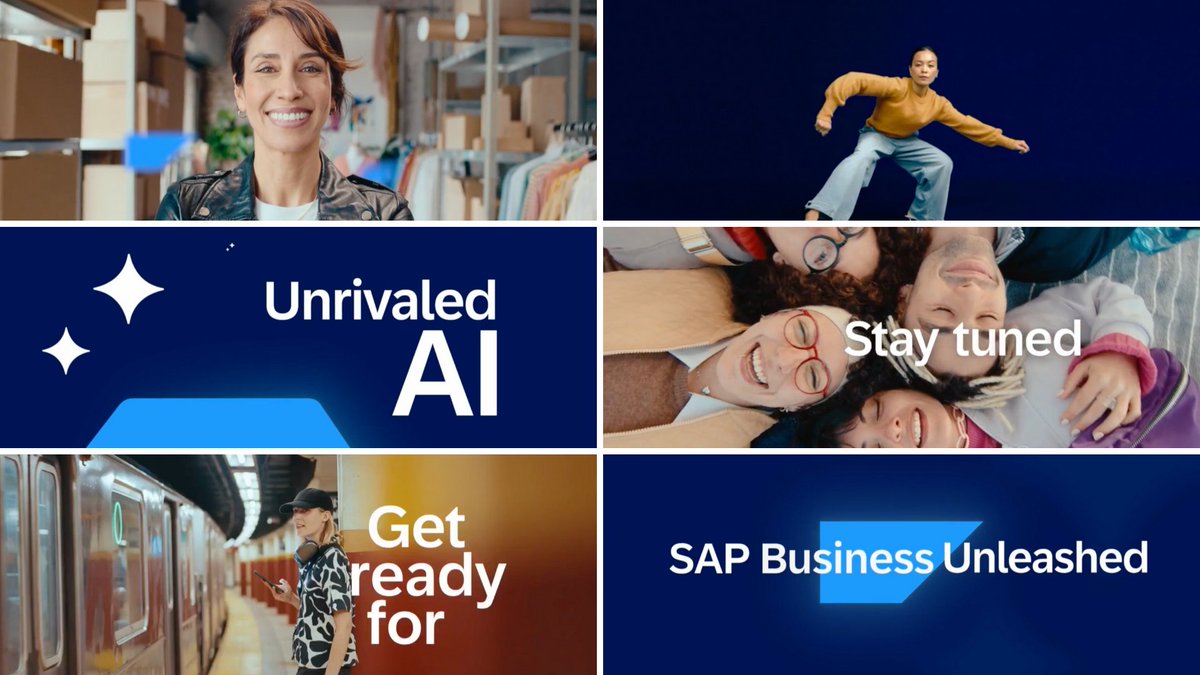 SabineVdL's tweet image. What if your corporate software felt as intuitive and sleek as your favorite phone app? 

On 13 February, I joined the virtual thrill ride at @SAP  #BusinessUnleashed, and let me tell you—it was a showstopper. 

From #AIagents who tackle the mundane to a fully integrated…
