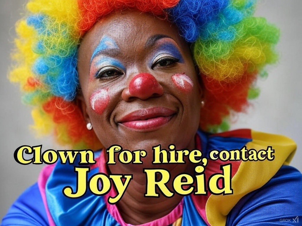 Sometimes, you have to fallback on your side hustle. #JOY #JoyReid