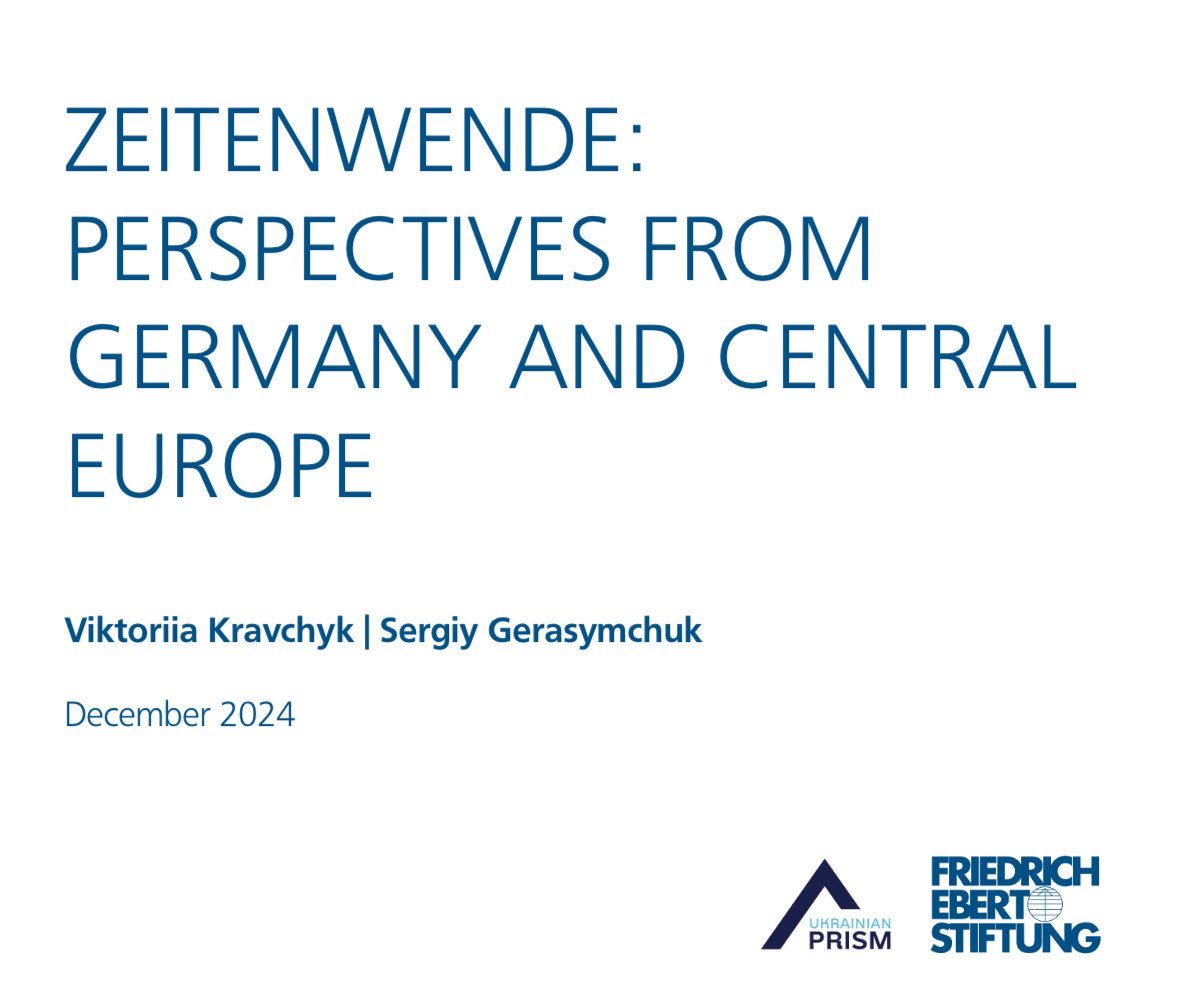 🇩🇪 🗳️ German elections today will shape its political future. Let’s remember Zeitenwende—a major shift in foreign &amp; security policy after Russia’s 2022 invasion of Ukraine. 

🔎 In the latest study with FES-Ukraine, Serhiy Gerasymchuk &amp; Viktoriia Kravchyk, provide in-depth