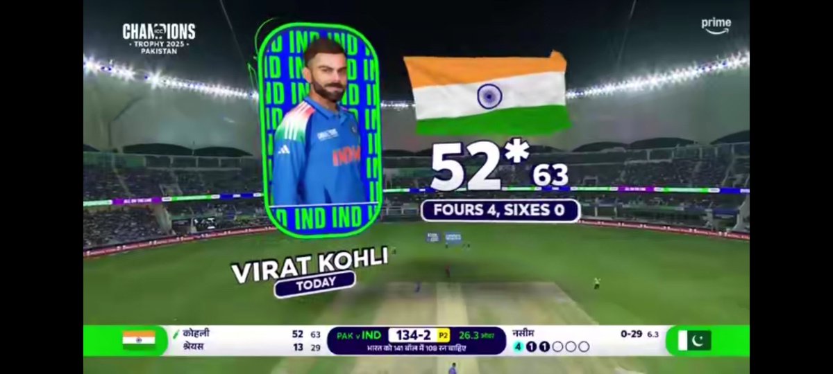imnirajkmishra's tweet image. Jaha Matter bade hote Virat Kohli khade hote h 🔥❤️
#INDvsPAK #ViratKohli𓃵

#INDvsPAK