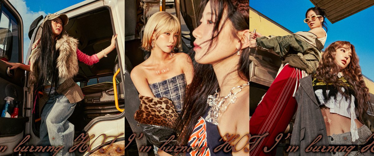 elsserafim's tweet image. The "HOT" Tanned Guaiac concept photos were shot in November last year, according to SAKURA on DM! 🔥
