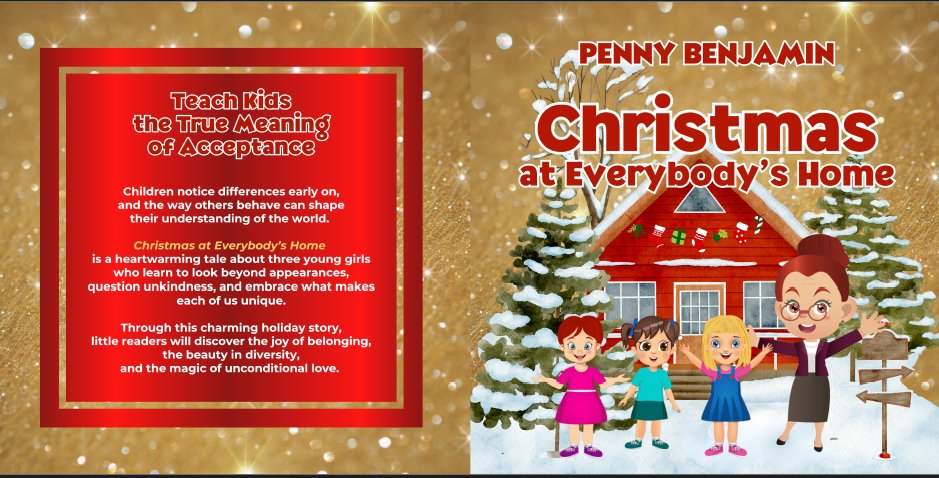 Penny Benjamin Fiction Author (@romancepenny) on Twitter photo Christmas at Everybody's Home: Teaching Kids the True Meaning of Acceptance a.co/d/2M52hFM #Amazon via @Amazon It is finally here! Thank you <a href="/eevalancaster/">🌸 EEVA LANCASTER</a> and <a href="/book_khaleesi/">The Book Khaleesi - Author Services</a> for their help and guidance in making this book come alive. #childrensbooks #kids Christmas at Everybody's Home: Teaching Kids the True Meaning of Acceptance a.co/d/2M52hFM #Amazon via @Amazon It is finally here! Thank you <a href="/eevalancaster/">🌸 EEVA LANCASTER</a> and <a href="/book_khaleesi/">The Book Khaleesi - Author Services</a> for their help and guidance in making this book come alive. #childrensbooks #kids