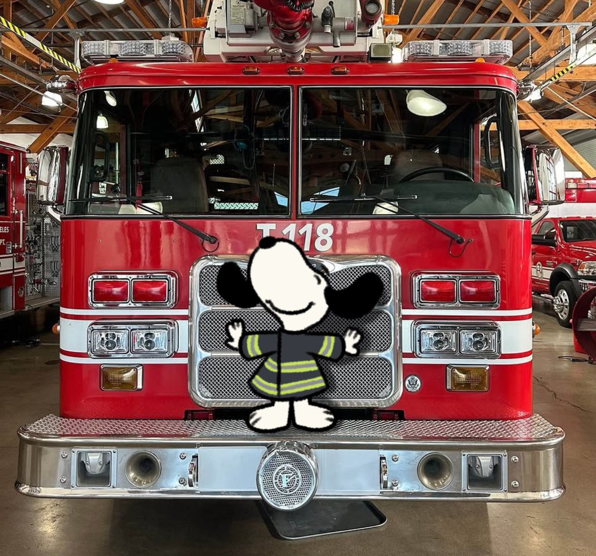 9-1-1 as snoopy tweet media