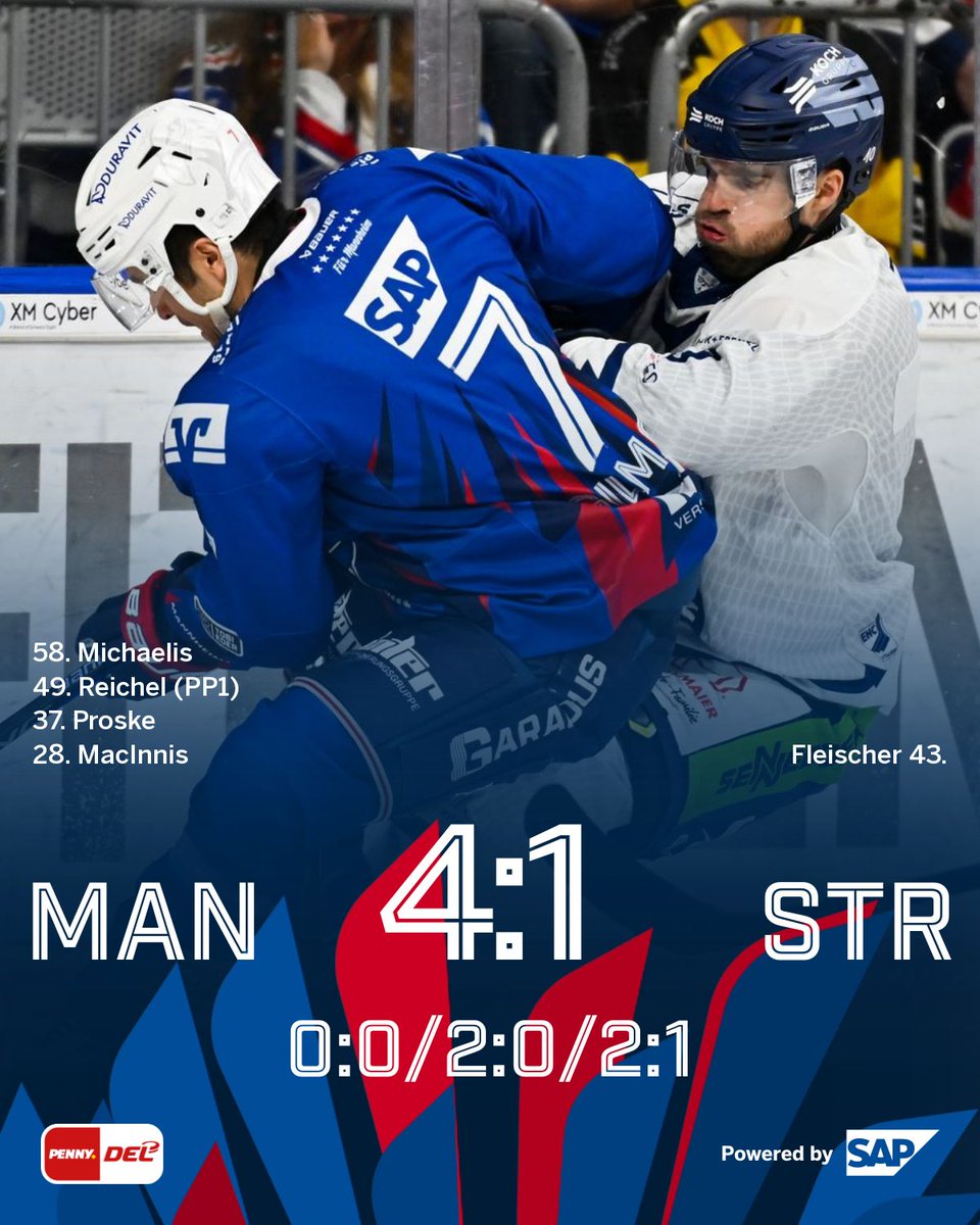 adlermannheim's tweet photo. #Endstand Viertelfinalticket gebucht. #MANvsSTR #fürMannheim #AdlerMannheim https://t.co/f4RGMfxzT2